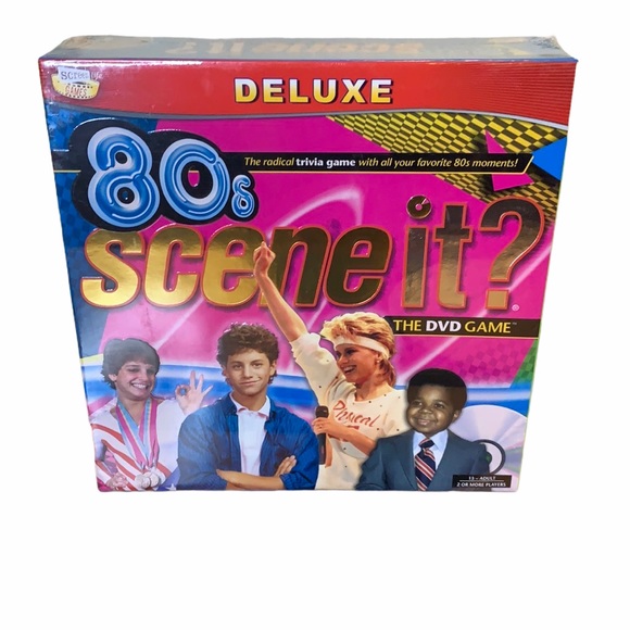 80’s Scene it?!! DVD game sealed - Picture 1 of 3